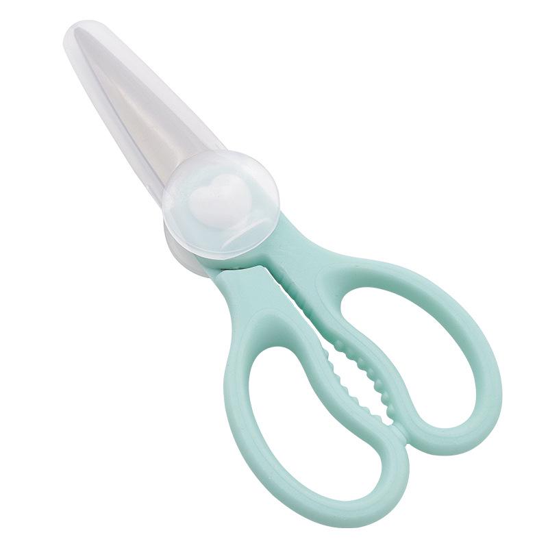 

Stainless Steel Portable Baby Food Scissors - Children s Utensils Bulk Blue