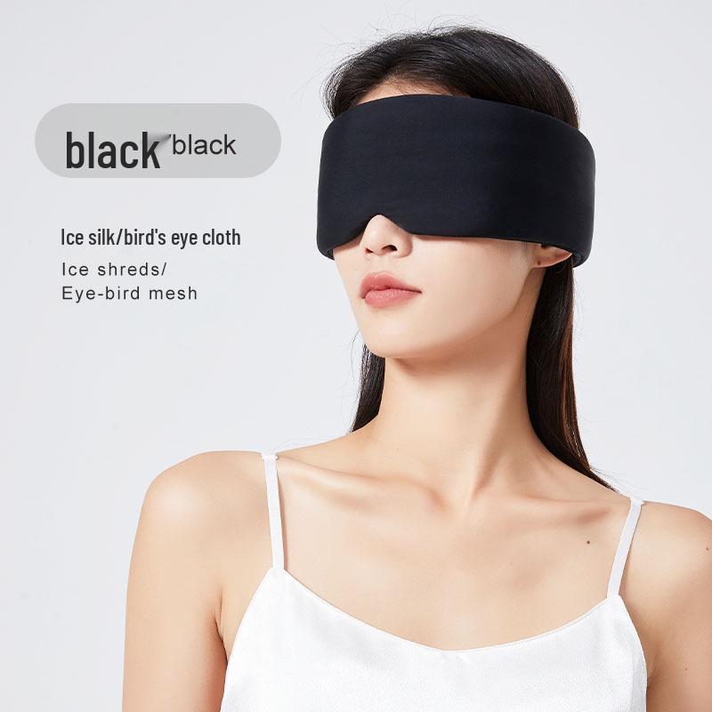Warm & Cool Dual Sensation Eye Mask for Sleep: Light-Blocking, Full Coverage, Perfect for Office, Travel, and Naps