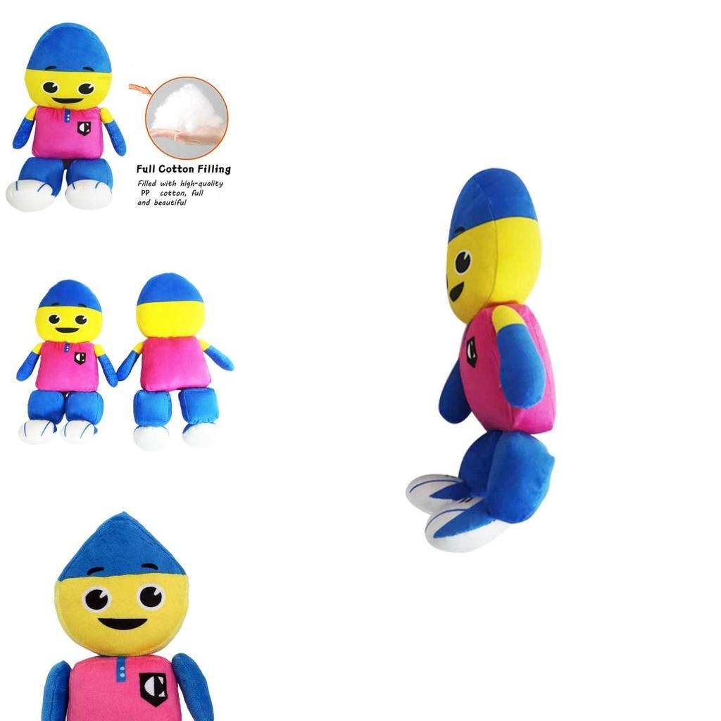 Super Soft Charlie's Colorforms City Plush Doll Toy For Kids Xmas Gift Home Decor