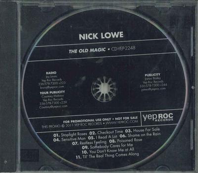 CD NICK LOWE  Old Magic CDYEP2248 YEP ROC 2011 US Rock Used