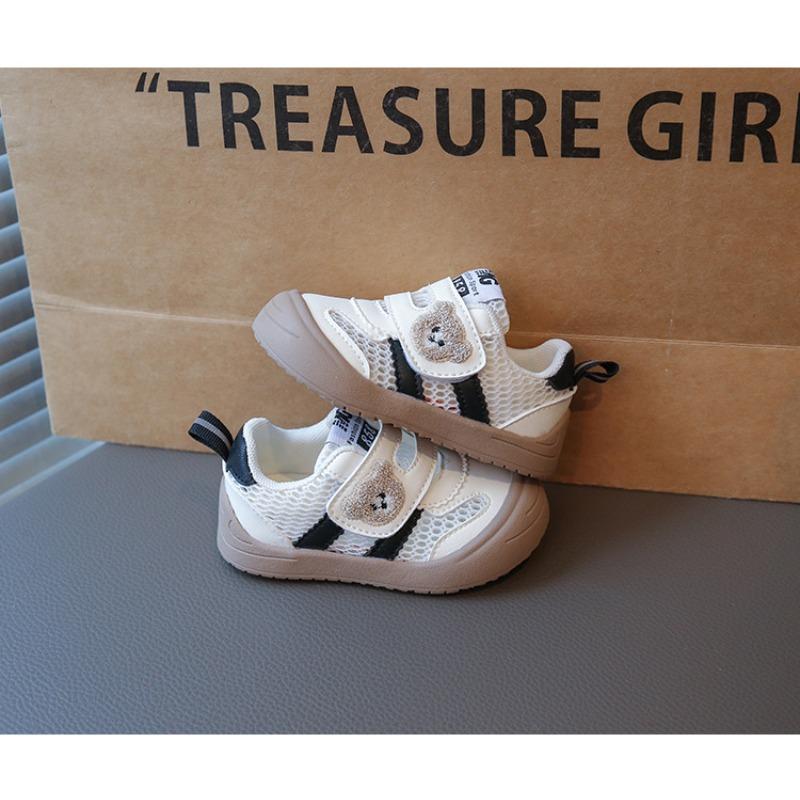 Infant Toddler Shoes Cartoon Baby Sports Shoes 1-3 Years Old Toddler Breathable Net Shoes Male and Female Babies Soft Sole