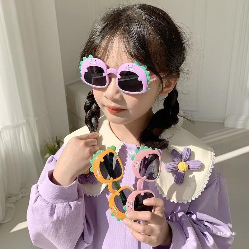 Cool Cute Children'S Sunglasses Novelty Creative Animal Sun Glasses Dinosaur-Shaped Prom Party Eyeglasses For Kids