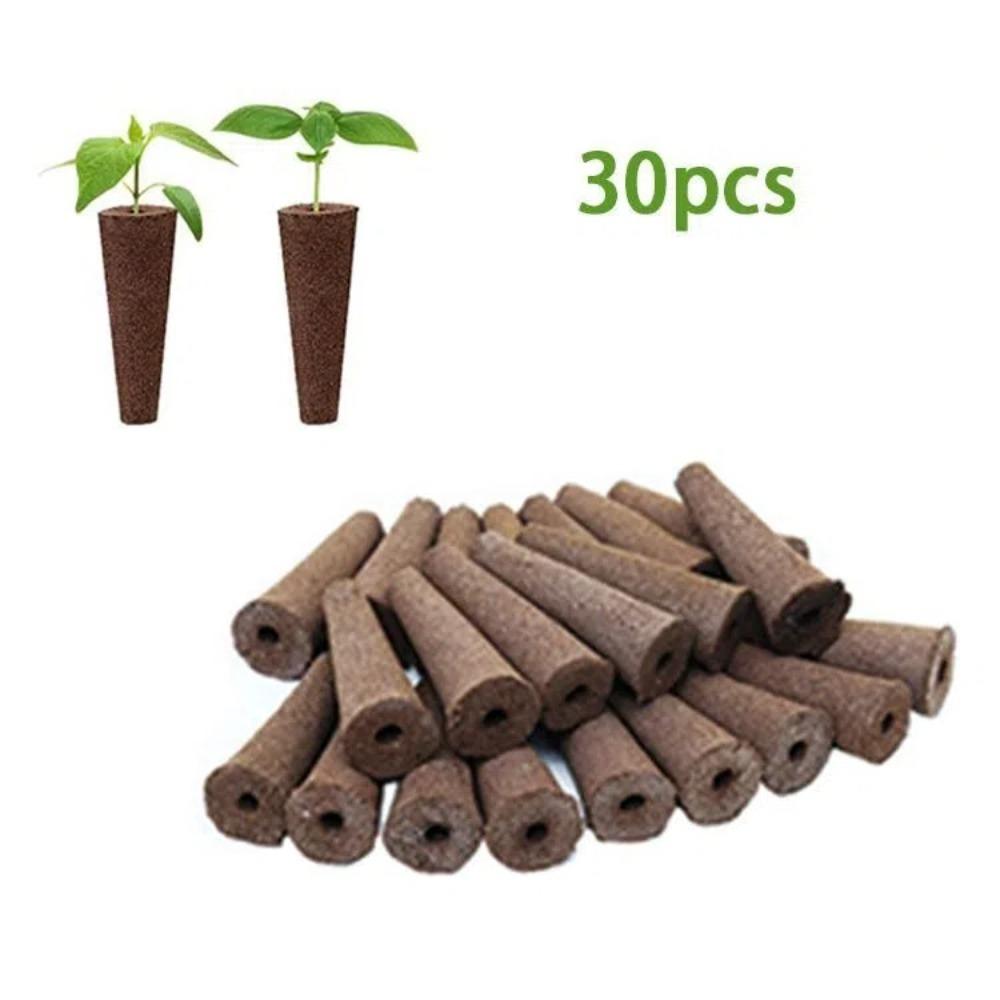 

30 шт. сменные губки для выращивания корней, губки для выращивания семян, гидропоники, губки для выращивания, инструмент для посадки, биоразлагаемые