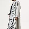 ONSZ Number Print Long Scarf