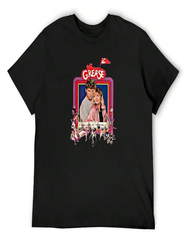 Grease 2 Classic 80's Film T-Shirt Shirts Graphic Tee Designer Shirts Custom T Shirt unisexs Big And Tall T Shirts