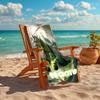 Personalized customized proof beach towel with World of Warcraft pattern - soft, absorbent,quick-drying,perfect swimming,camping&bathing