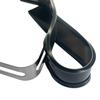 140mm X 100mm Universal Motorcycle Exhaust Clamp Exhaust Pipe Hanger Bracket Fixed Ring Support Band Fixture