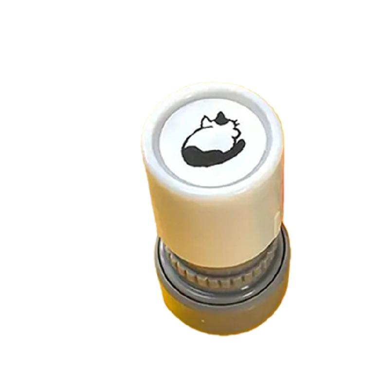 Lovely Cartoon Stamp with Black Cats Design Lightweight for Convenient Portability Everyday Use