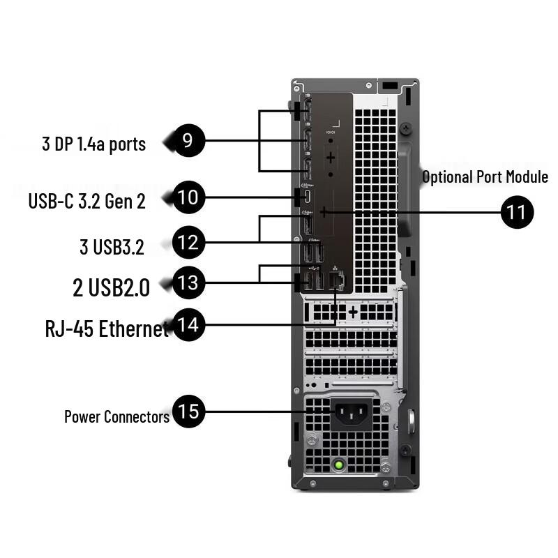 Dell Pro Max Slim FCS1250 Small Form Factor Graphics Workstation (CN version)