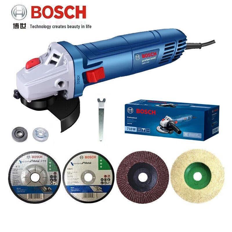 Bosch GWS700/GWS800 High-Power Angle Grinder & Cutter CN plug (adapter included)