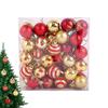 Ball Ornaments For Christmas Tree Shatterproof Long Lasting Pendant Decoration Christmas Tree Ball Decorations For Relatives