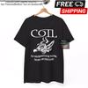 COIL Vultures Shirt Throbbing Gristle T-Shirt, Music Band Punk Metal, Unisex Tee