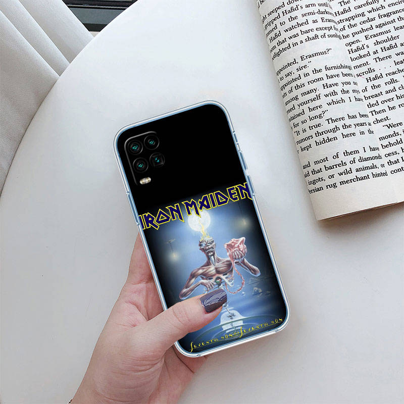 JO32 Iron M-Rock Maiden Phone Case for Motorola E22S E7 G6 G7 G8 G9 Plus Power Play G10 G20 G04 E30 E40 E22 E20 E13 G22 G23 G Stylus Play