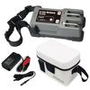 BMO JAPAN Lithium Ion 14.4V 13.2Ah & Charger Set & Bag Set 10Z0015&10D0012 for Electric Reel Fishing