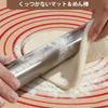 Stainless steel rolling pin for bread making, adjustable thickness, baking and confectionery tool