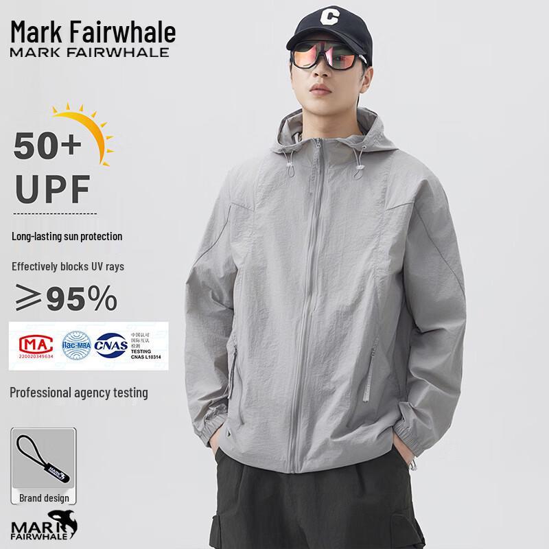 Mark Fairwhale Men s UPF50+ Sun Protection Hooded Jacket 2XL