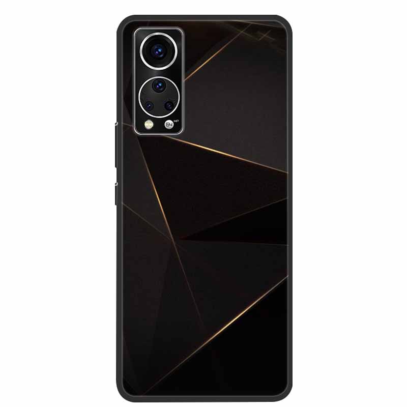 For ZTE Axon 30 5G Case Luxury Silicone TPU Soft Back Cover Phone Case For ZTE Axon 30 5G Coque Fashion A2322 Shockproof Funda