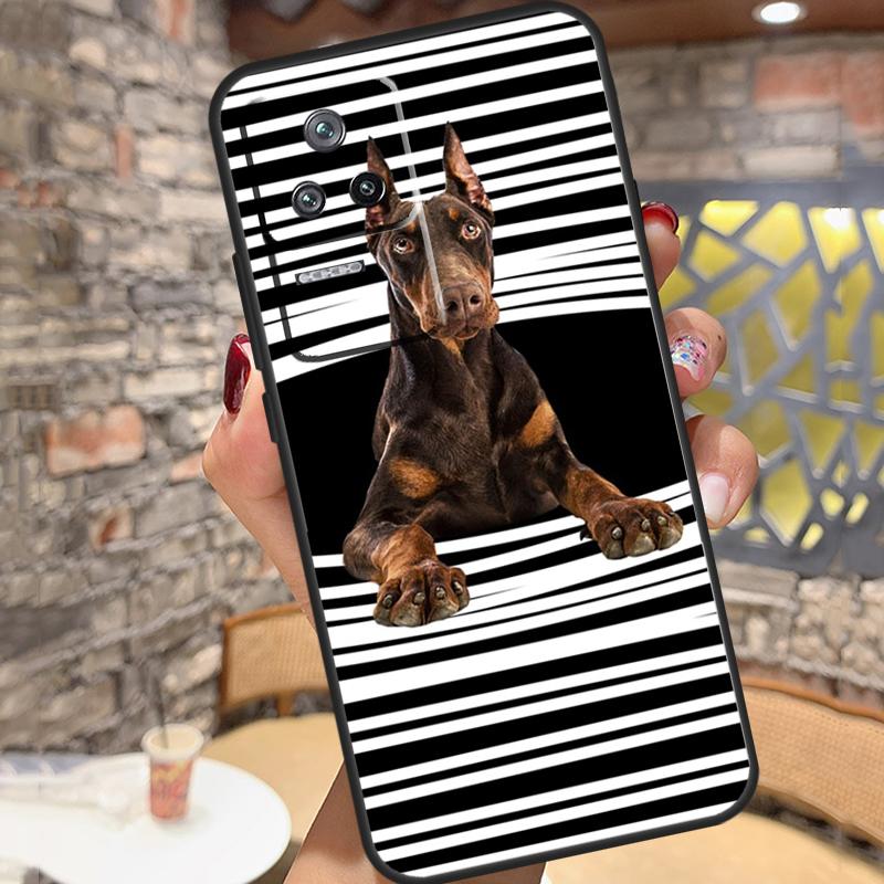 Dachshund Doberman Dog Case For Xiaomi 14 Ultra 15 13 11T 12T 13T 14T Pro POCO X3 X5 X6 X7 Pro M6 F5 F6 Pro Cover