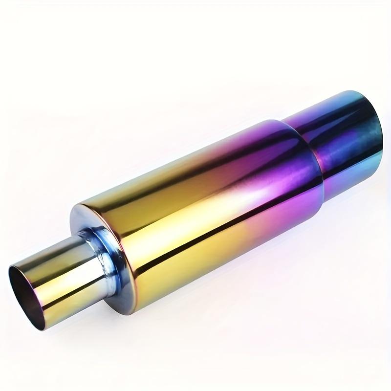 Car Motorbike Exhaust Systems Muffler Tip Universal Stainless Steel Styling Silencer Tail Pipe