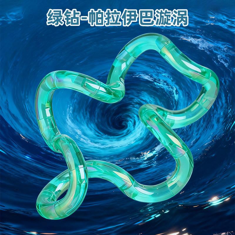 Originele Unknot Twister Temperatuur Verstelbaar Stil Decompressie Speelgoed Muziek Veelzijdig Draaien Draaien Stressverlichting