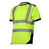 Warning T-Shirt, Yellow and Black, "3Xl", Ce,Lahti