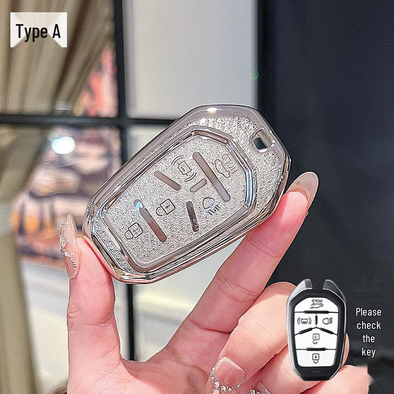 Ssangyong Korando Rexton Crystal Remote Key Protective Cover Set