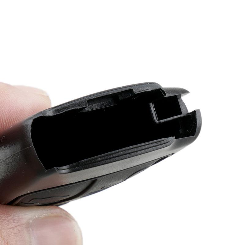 1-5PCS Car Remote Key Shell 3 Buttons Key Case Cover Replacement for Mercedes Benz W203 W211 W204 Black