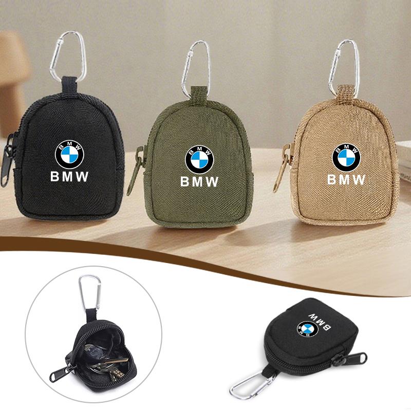 Portable Car Emblem Mini Wallet Bank Card Coin Purses For BMW M Power M3 M4 M5 M6 M7 M8 X1 X3 X5 E39 E46 E60 E90 Performance Jvcr01