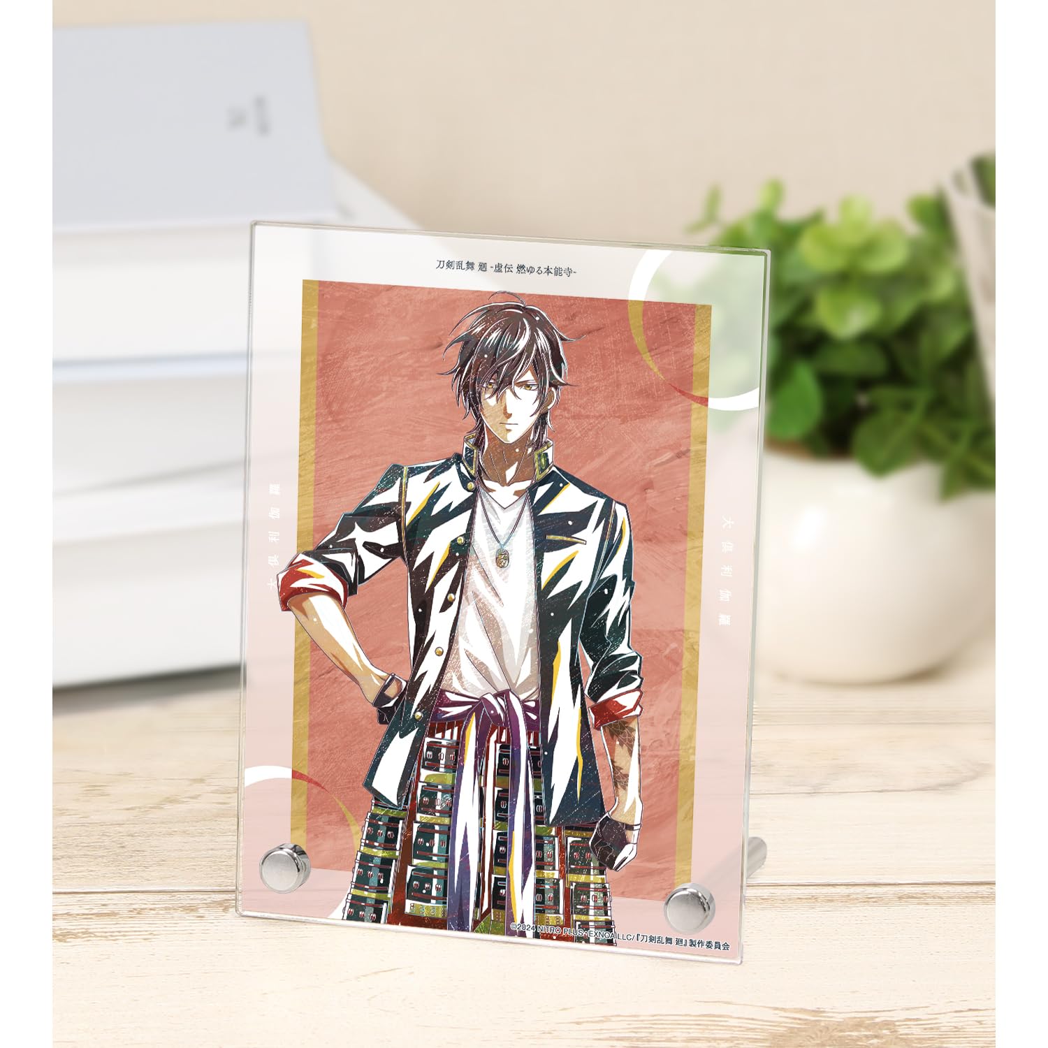 

Anime Ranbu Kai Kyoden Burning Okurikara Touken Ranbu Kai Kyoden Burning Honnoji Ani Art 2nd Edition A6 Acrylic Panel Touken Honnoji