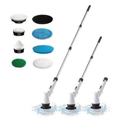 7 in 1 Reinigungsbürste Elektrischer Spin Scrubber 2 Geschwindigkeiten und 3 Winkel einstellbar Wiederaufladbar Kabellos