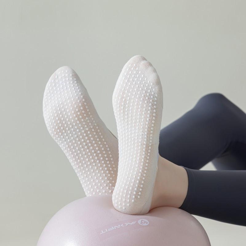 Yoga Socks, Women'S Boat Socks, Spring And Summer Non-Slip Pilates, Beginner Indoor Special Floor Socks, Soft Soles, Dance Fitness Socks
