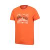 Mountain Warehouse Men's Adventure Begins Organic Cotton T-Shirt