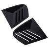 2 Pcs Rear Window Side Shutter Glossy Black Weatherproof Rugged Construction for 1 Series E87 2005 To 2011