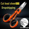 Stainless Steel Multifunctional Fishing Scissors: Dyneema Line Cutter & Gear