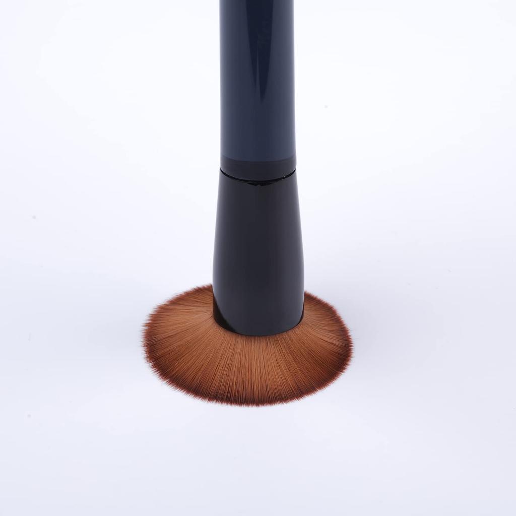 EVRCHGIEA Liquid Foundation Brush Densely Soft Flat Blush Perfect for Cream Face Portable Makeup Makeup Flat Angled Brush 131, Short, Packed,