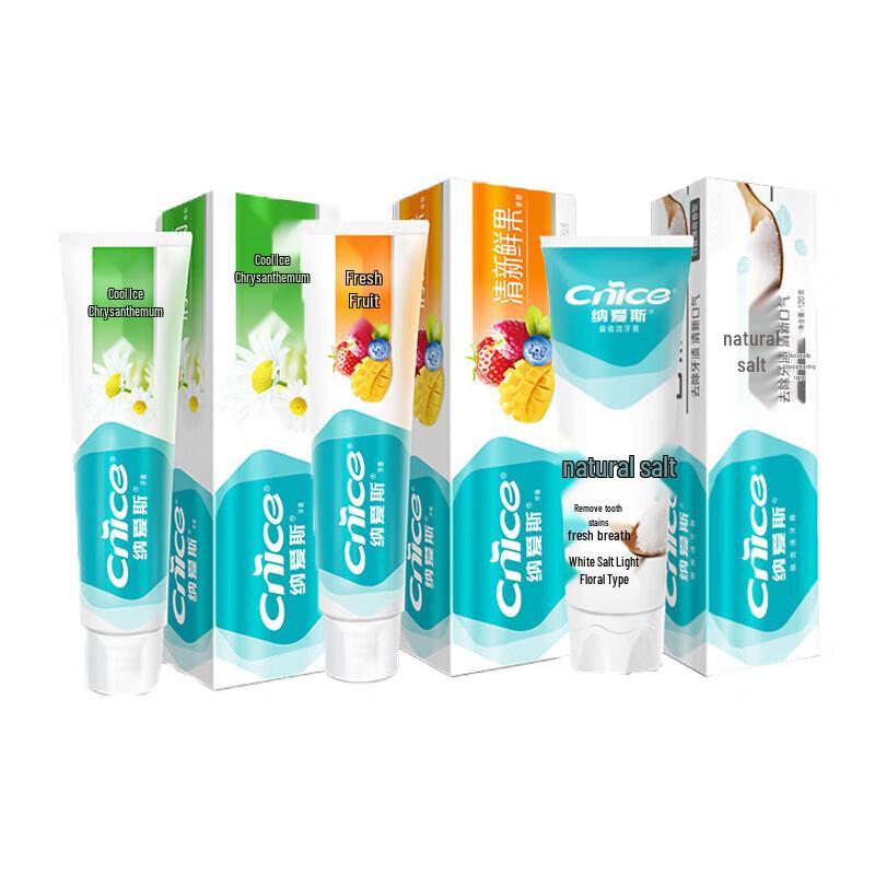

Nice Nutrition Toothpaste Variety Pack