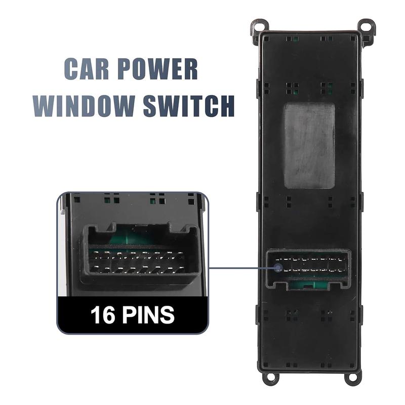 93570-1W155 Front Left Electric Master Control Power Lifter Window Switch For Kia Rio (4 Door) 2012 2013 2014 2015,935701W150