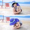 Sunscreen Boy Girl Beach Cap Children Bucket Hats UV Protection Sun Hat Wide Brim Cap