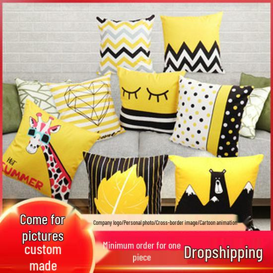 2025 Autumn Thanksgiving Pillowcase Sofa & Bedside Cushion Cover