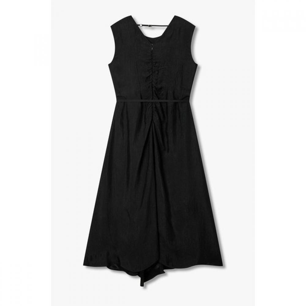 VOV Crinkle Texture Sleeveless Dress 7156337004