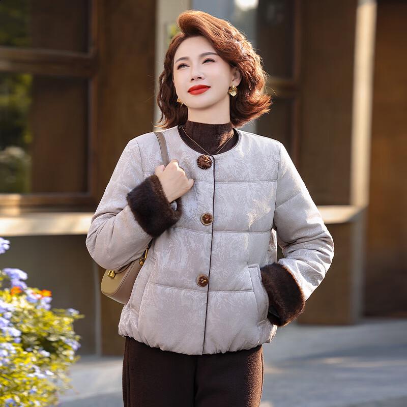 Xiaofu New Chinese Style Short Padded Winter Jacket