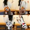 Stuffed Animal Panda Shoulder Bag With Pp Cotton Filling For Accessories Outfit
