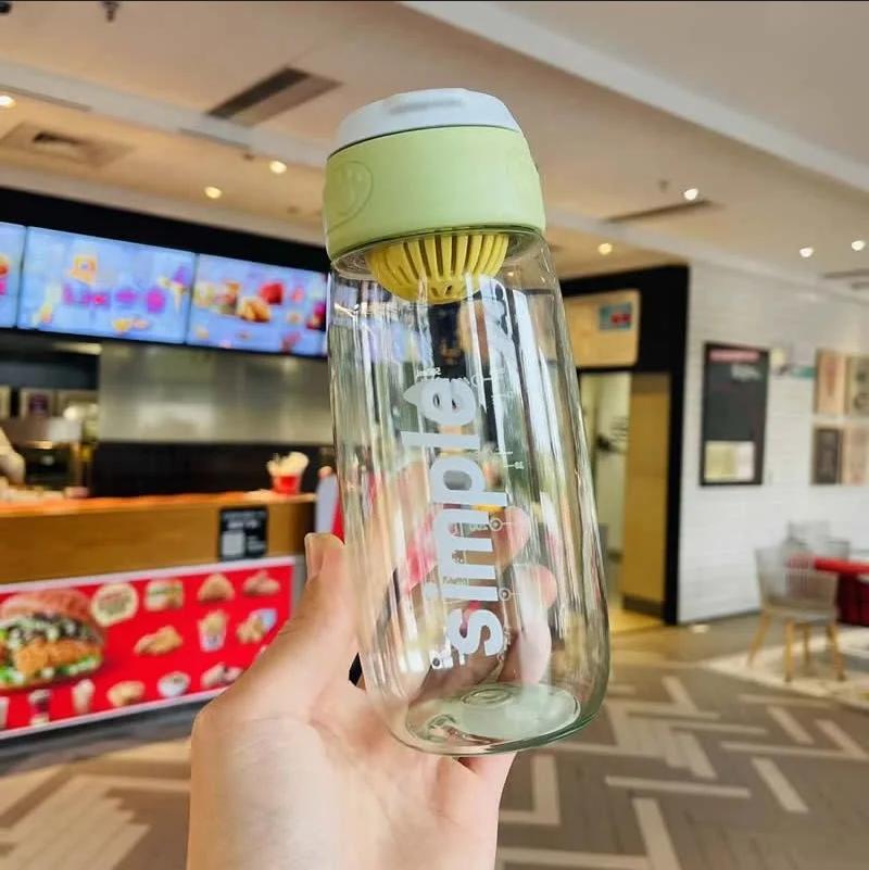 500 мл Герметичная Бутылка С Фильтром Большая Бутылка Для Питья Чайник Бутылка Для Воды Бутылка Для Воды Чашка Для Кипячения Воды 500ml