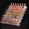 4 Tier Acrylic Riser Makeup Display Stand Multi Layer Organizer Rack Storage Organizers Lipstick for Dresser Collections 6 Tier
