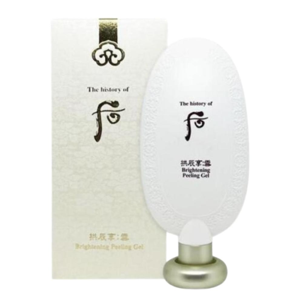 The History of Whoo Gongjinhyang Seol Brightening Peeling Gel 100ml Korean Herbal Exfoliating & Radiance Gel Gentle Peeling K-Beauty Skincare