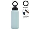 1L Vacuum Insulated Stainless Steel Travel Mug With Magnetic Phone Holder Leakproof Sport Water Bottle Outdoor Hiking Camping