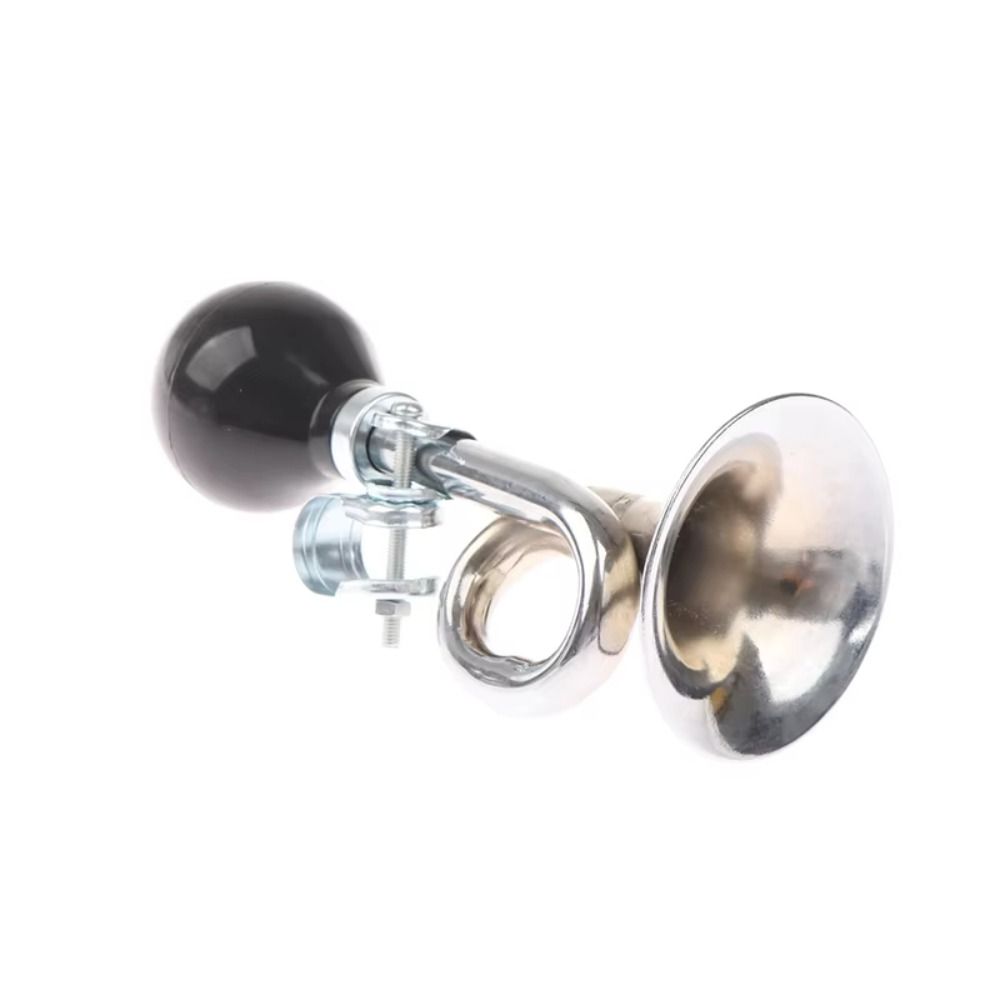 Silver Bike Snail Air Horn Squeeze Rubber Bike Bugle New Bicycle Bell
