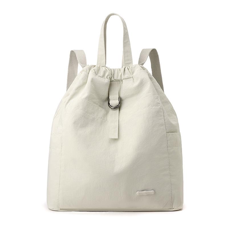 New Fashionable and Versatile Women's Casual Large-capacity Light Commuting Nylon Backpack Women