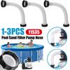 11535 Poolpumpenschlauch 16 Zoll Pool-Sandfilter Wasserpumpen-Verbindungsschlauch für Intex Pool-Sandfilterpumpen Salzwassersysteme