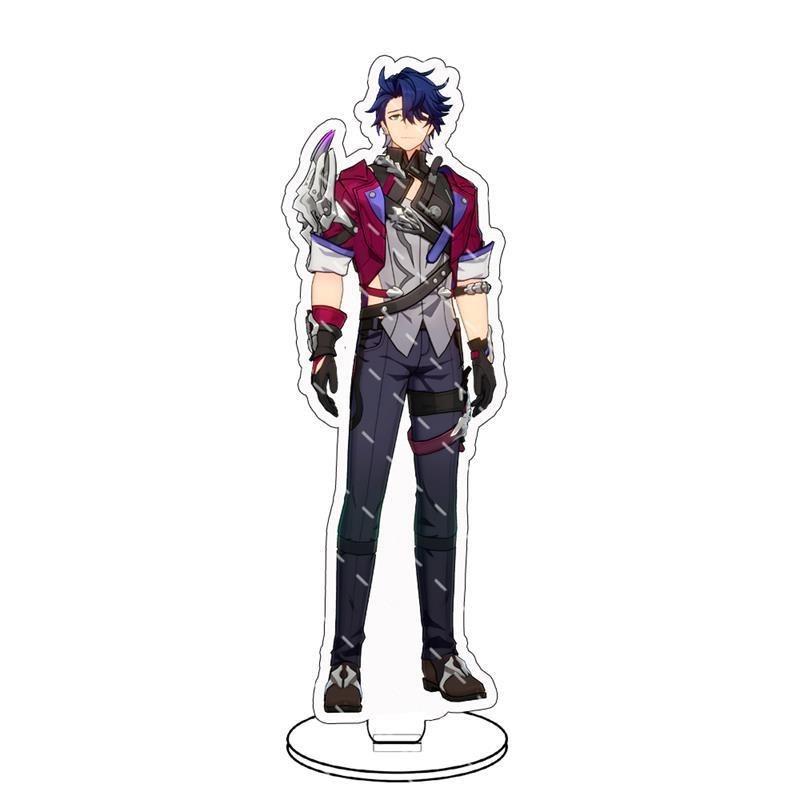 

Honkai Star Rail акриловая фигурка-подставка модель косплей Sampo Yanqing Danheng Jingyuan персонаж Декор стола реквизит для костюма подарок